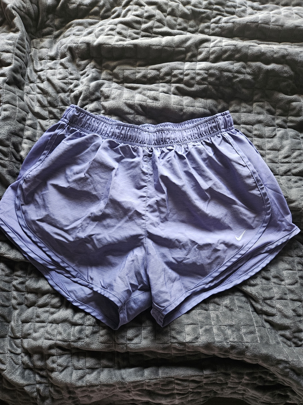 Nike Women's Lavender Dri-FIT Running Shorts